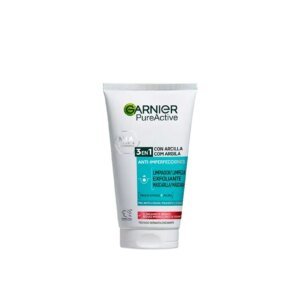 Garnier Pure Active 3-In-1 Clay Anti-Spot Wash Scrub Mask 150ml (5.07floz)